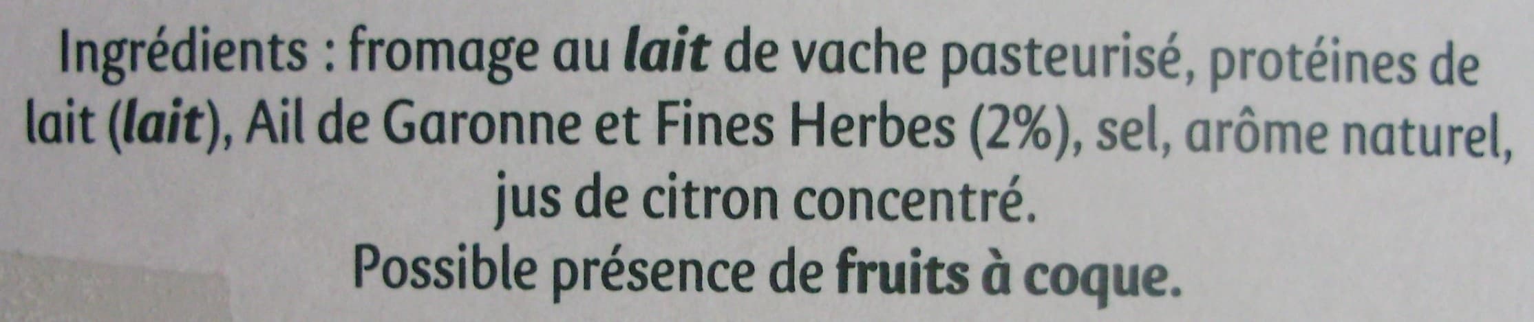 Président RONDELE AIL DE GARONNE & FINES HERBES MAXI FORMAT 200g packshot