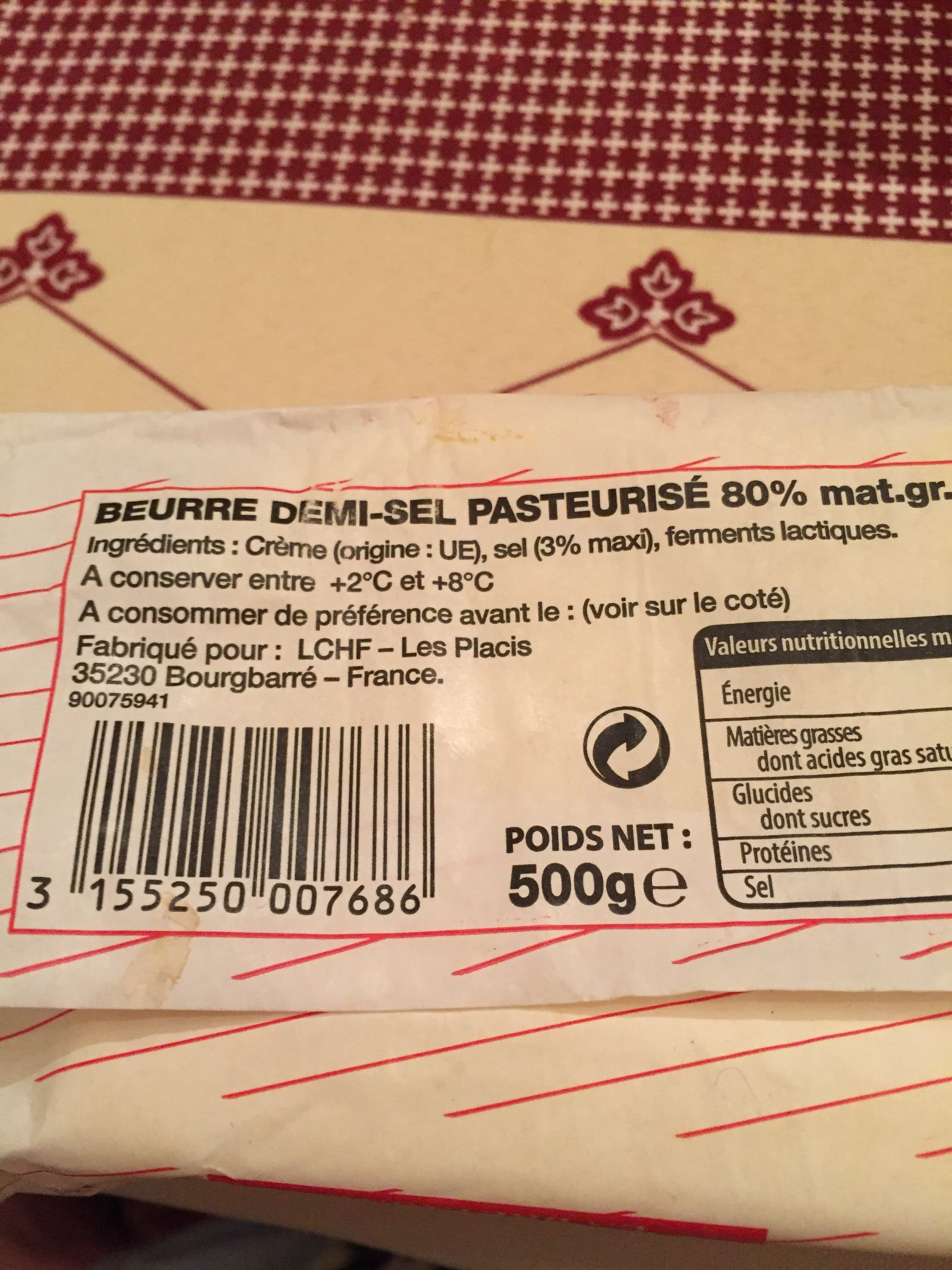 Ker Bihan Beurre demi sel packshot