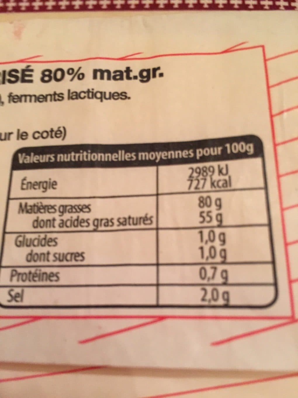 Ker Bihan Beurre demi sel packshot