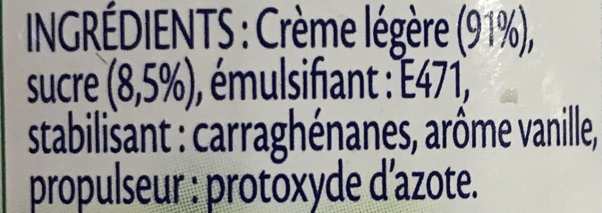 Bridelice Crème fouettée légère packshot