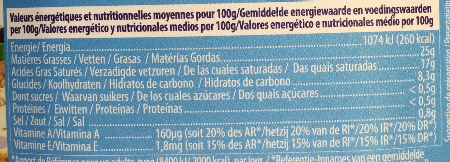 LB&C Léger à tartiner packshot