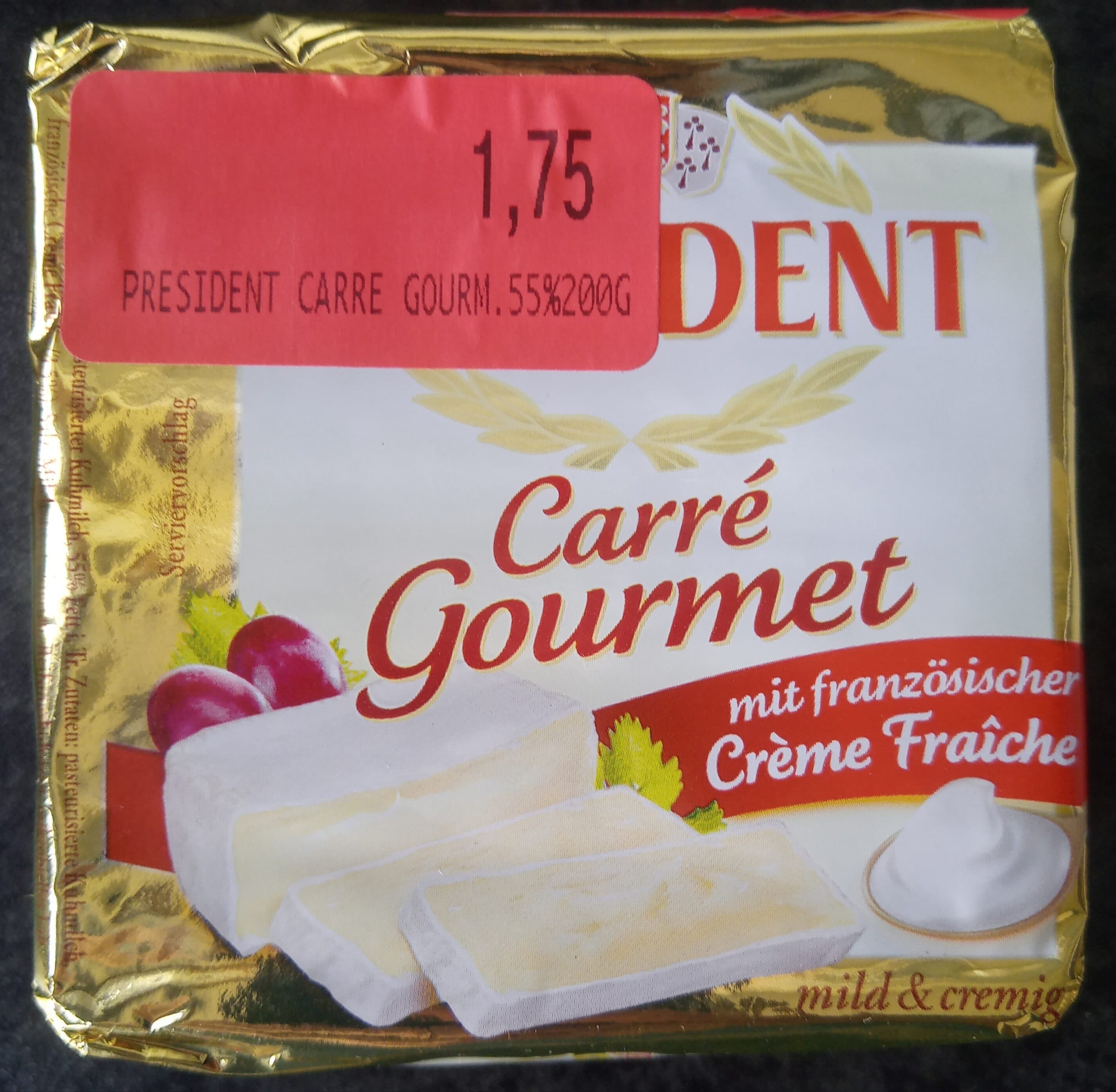 President Carré Gourmet packshot