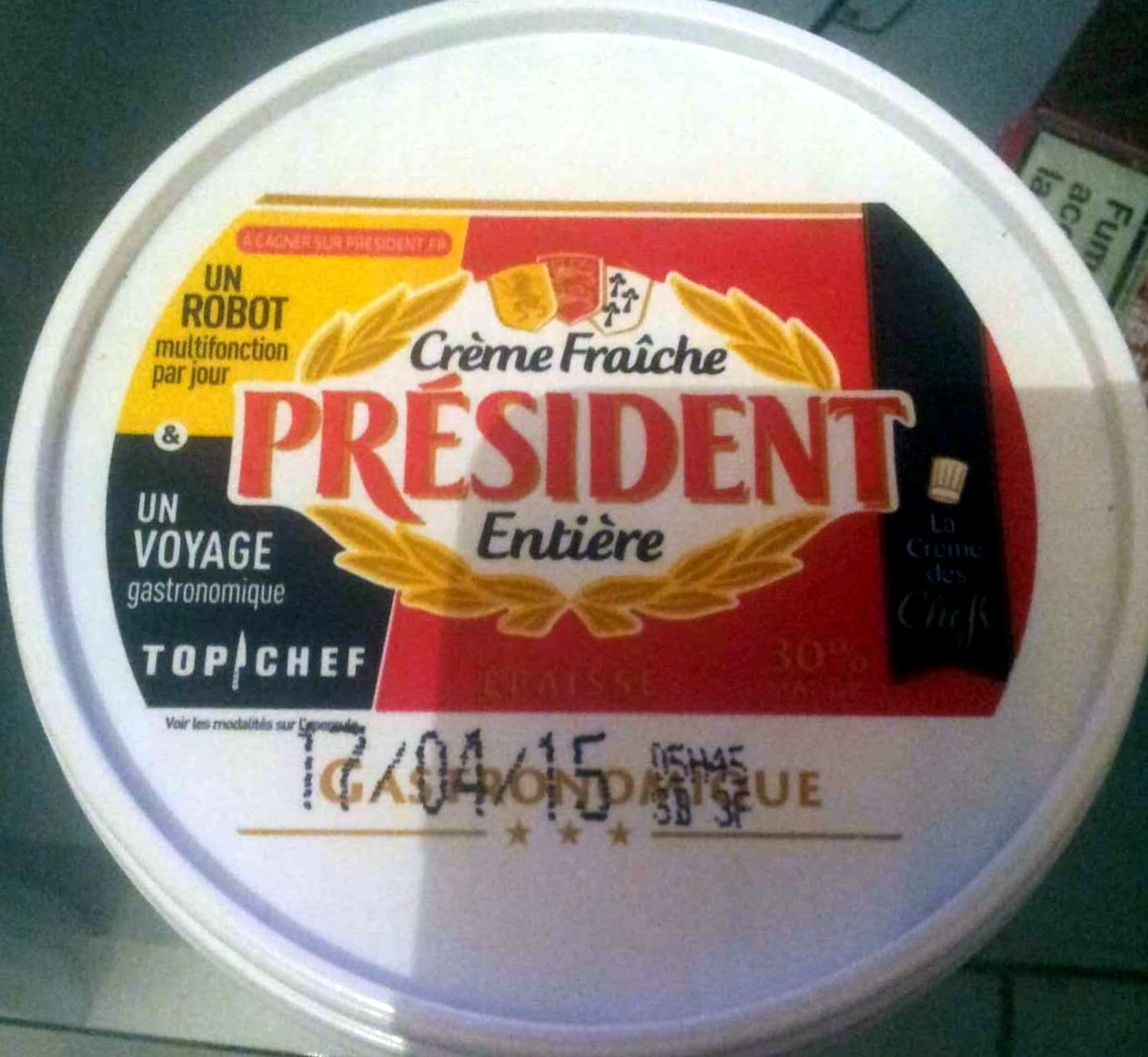Président Crème Fraîche Entière packshot