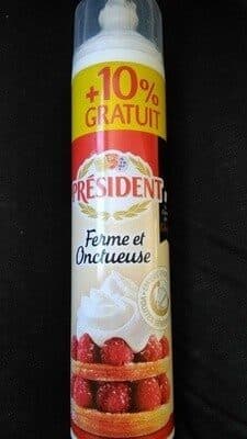 Président Ferme et onctueuse packshot