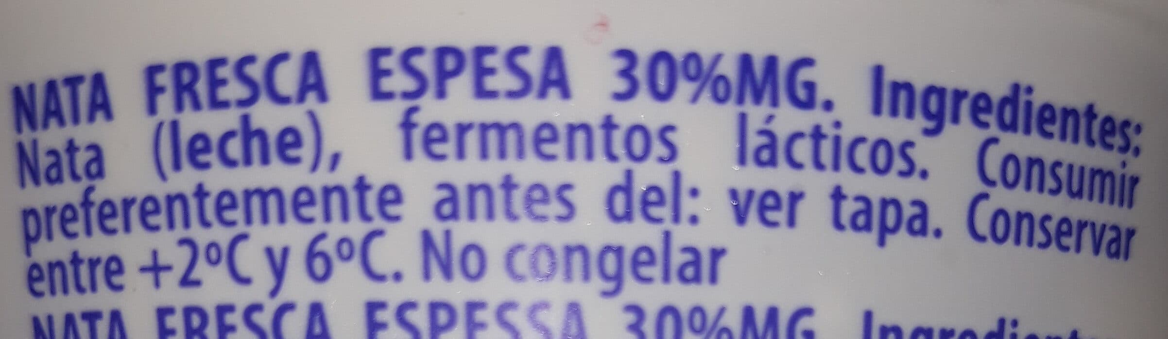 President La crème fraiche Nata líquida fresca extracremosa packshot