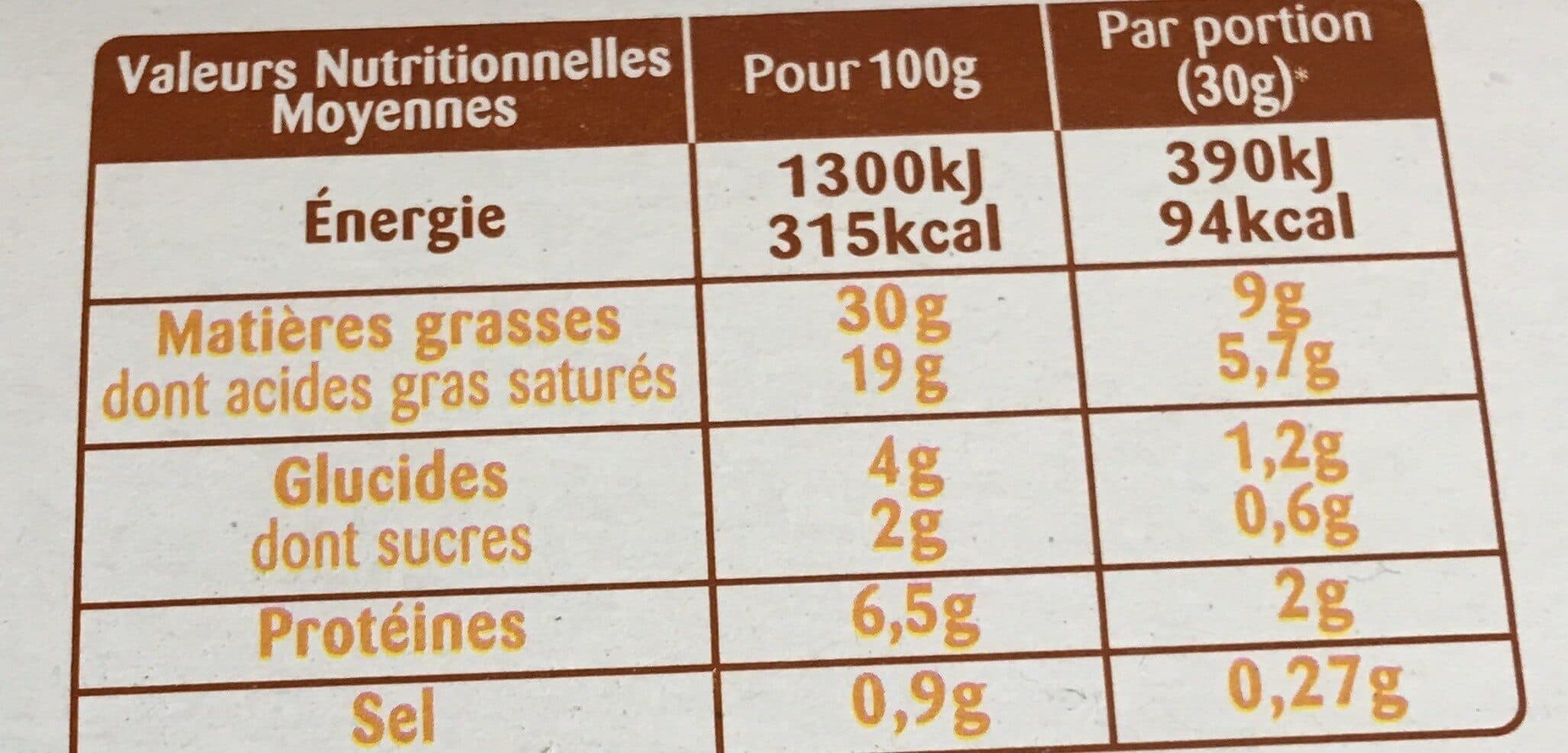 Président RONDELE NOIX DE DORDOGNE 125g packshot