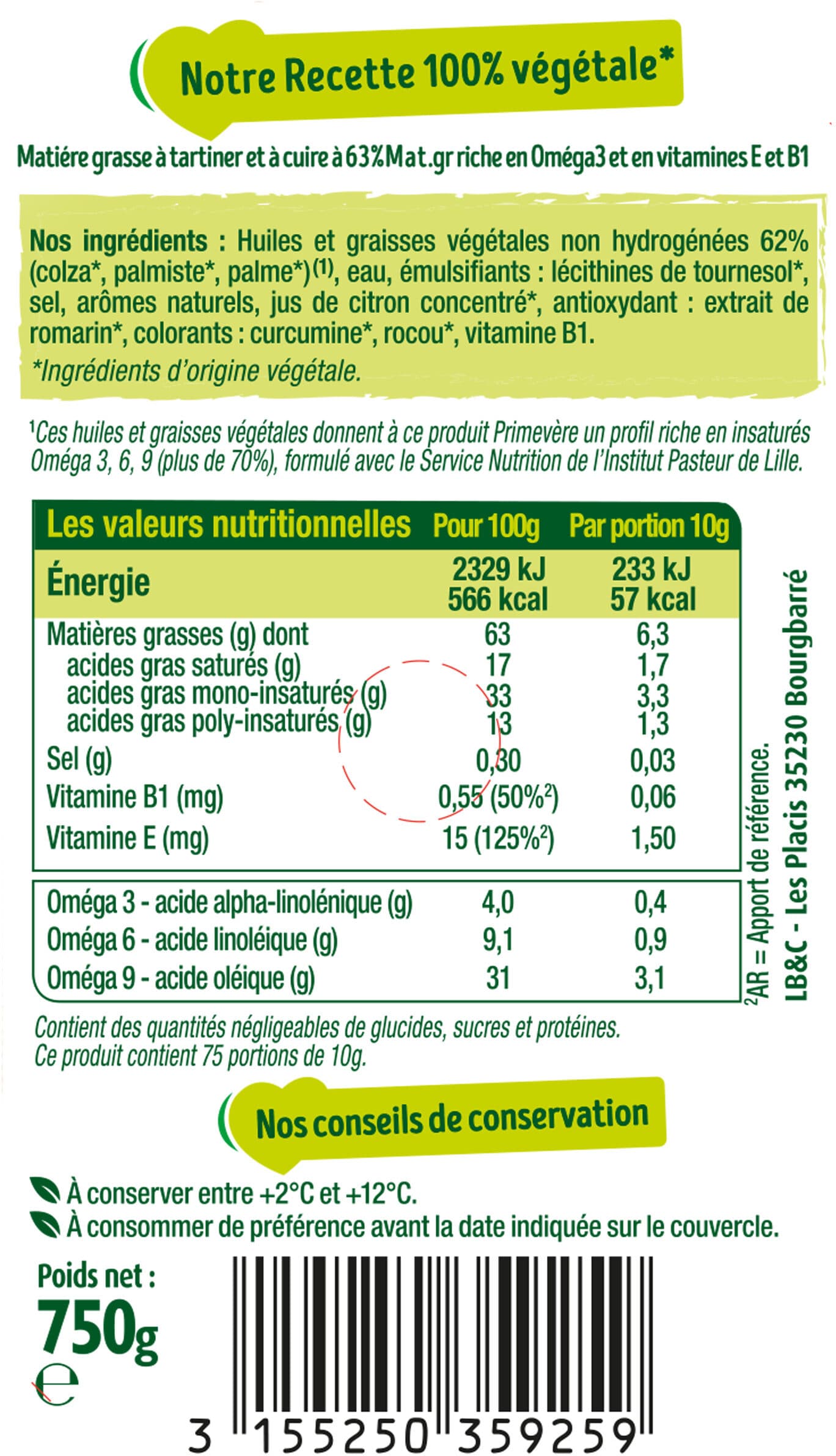 Primevère Primevère Tartine & Cuisson packshot