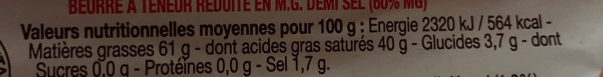 Bridel Beurre demi-sel packshot