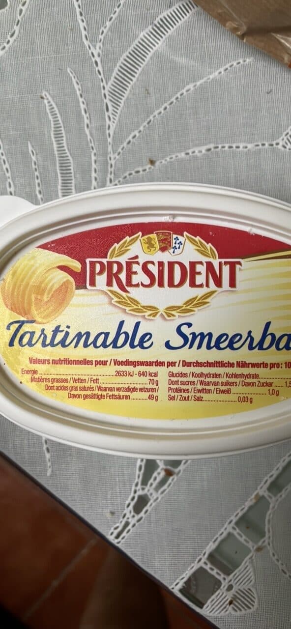 PRÉSIDENT Tartinable Smeerbaar packshot