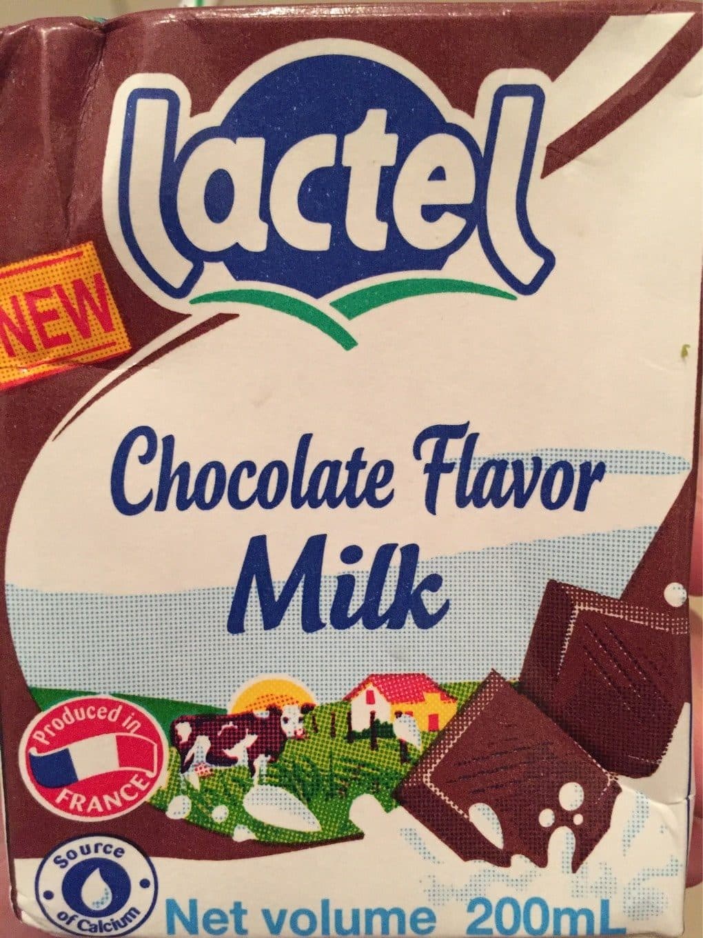 Lactel Lait chocolaté packshot