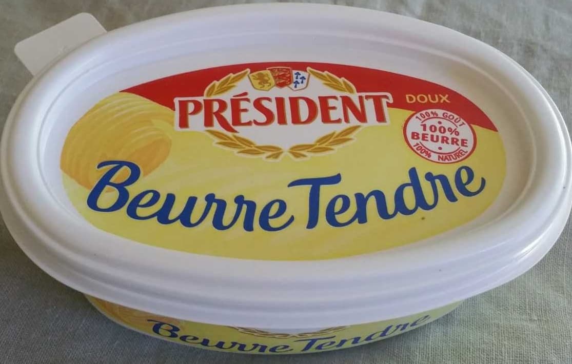 Président Beurre Tendre doux packshot
