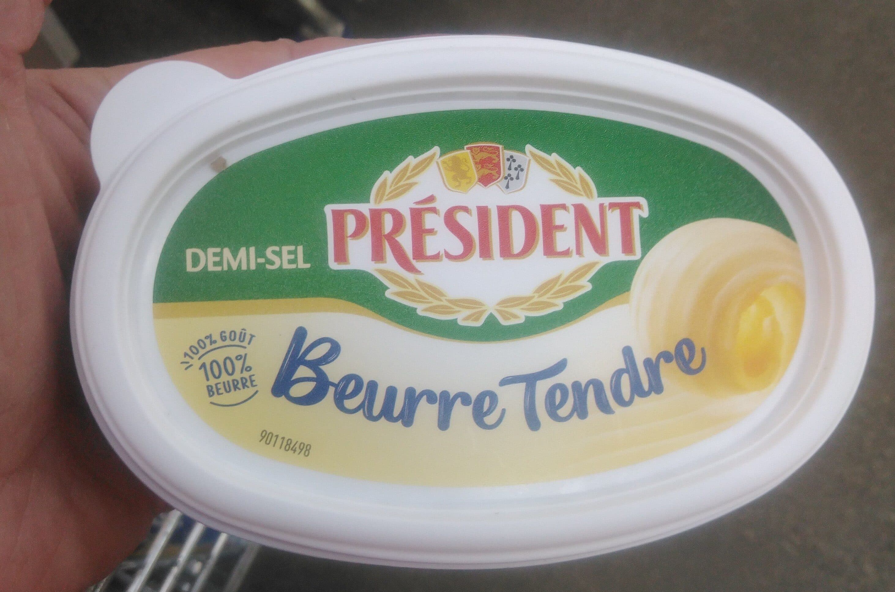 Président Beurre Tendre Demi Sel packshot