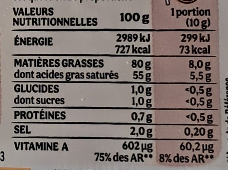 Président beurre président 1/2 sel packshot