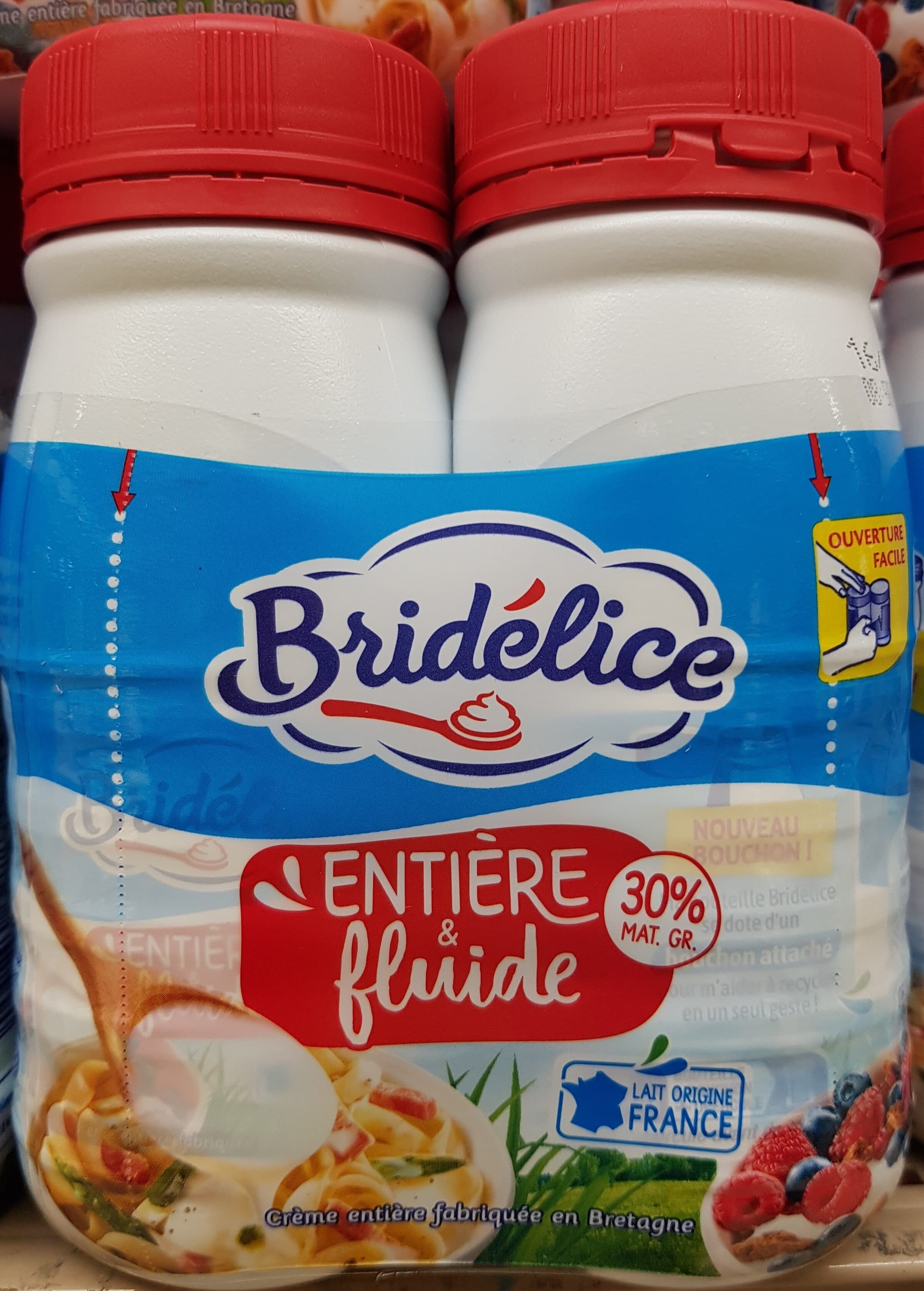 Bridélice Creme friche BT 25cl UHT ent packshot