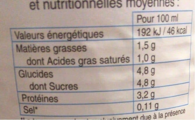 Open Food Facts Lait de bretagne packshot