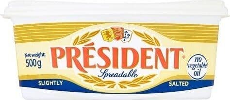 Président French Slightly Salted Spreadable packshot