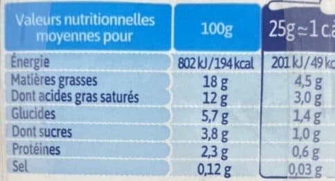 Bridélice Crème légère semi épaisse 18% packshot