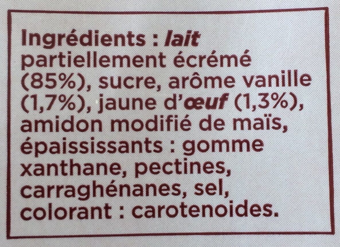 Lidl Creme anglaise packshot