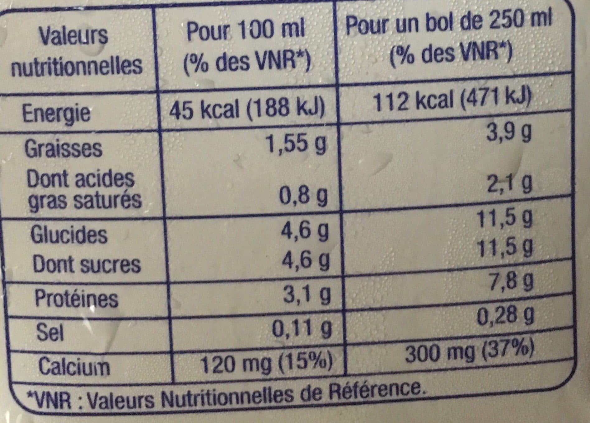 Balkis Lait Stérilisé Demi-Écrémé UHT packshot
