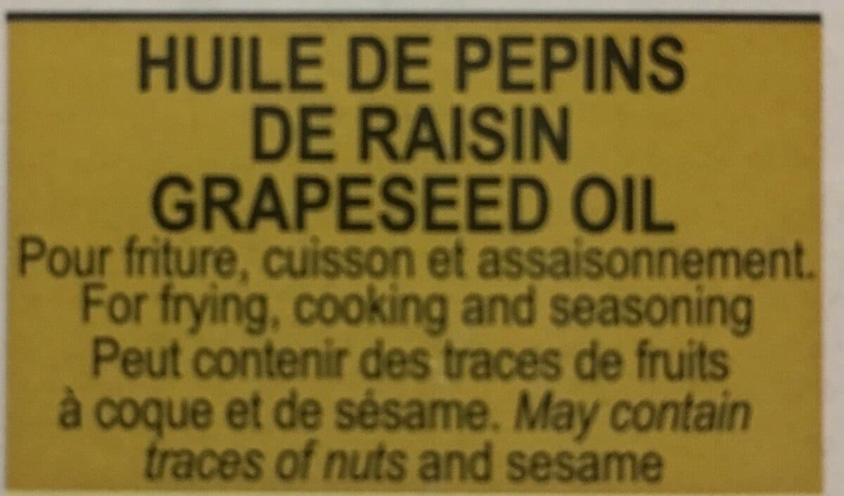 Huilerie de Lapalisse Huile De Pépins De Raisin packshot