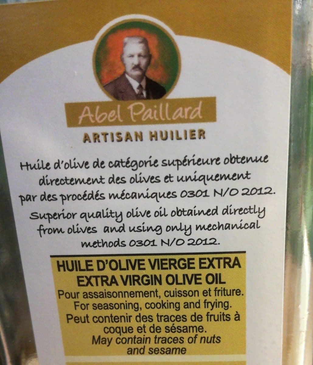 Open Food Facts Huile d'olive packshot