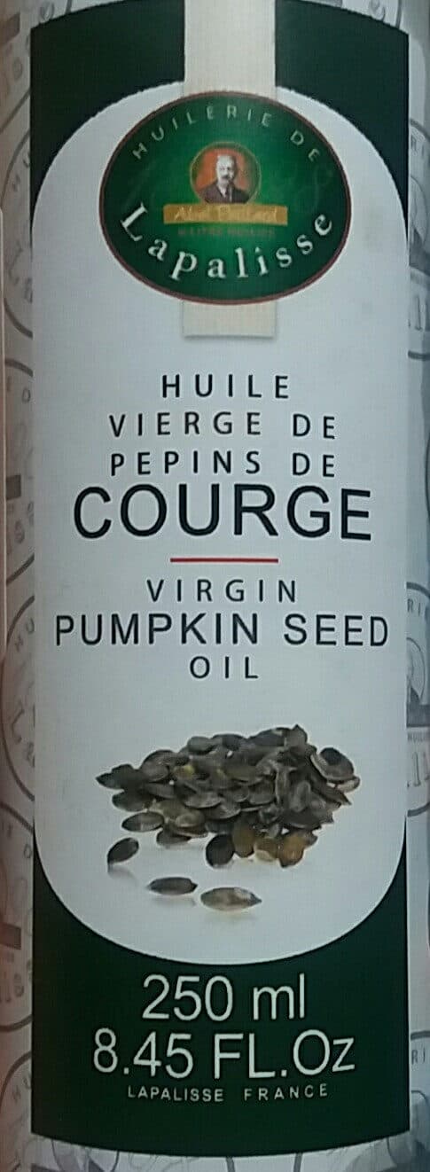 Huilerie de Lapalisse Virgin pumpkin seed oil packshot