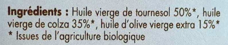 Agidra 3 huiles végétales biologiques packshot