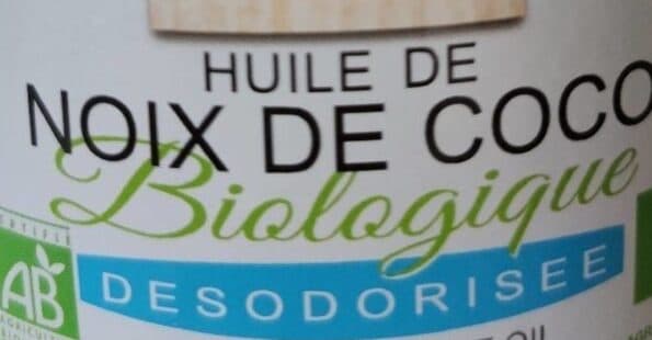 Huilerie de Lapalisse Huile de noix de coco biologique désodorisée packshot