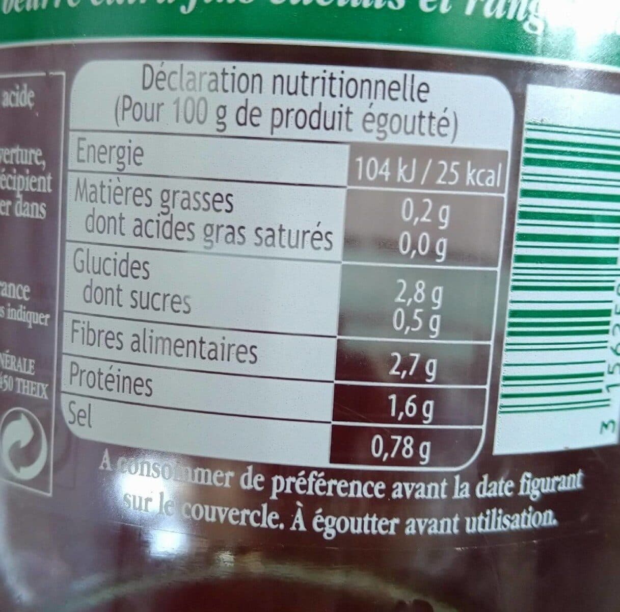Légumes à la Carte Haricots beurre packshot