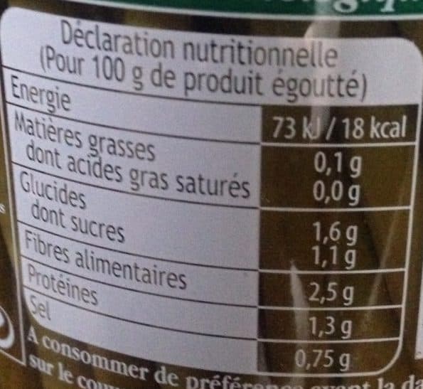 Légumes à la Carte Haricots Verts Bio Extra-Fins packshot