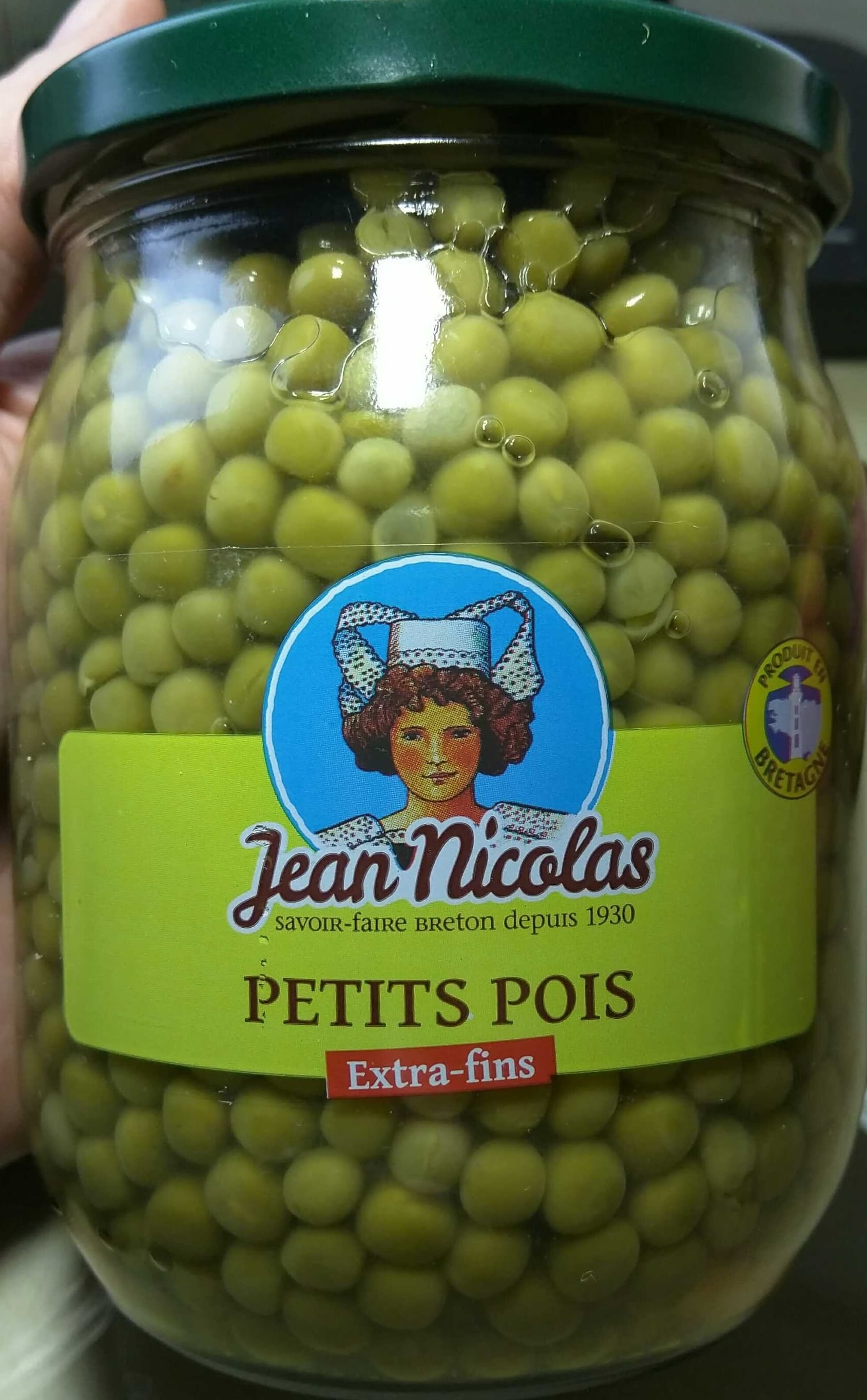 Jean Nicolas Petits Pois Extra Fins packshot