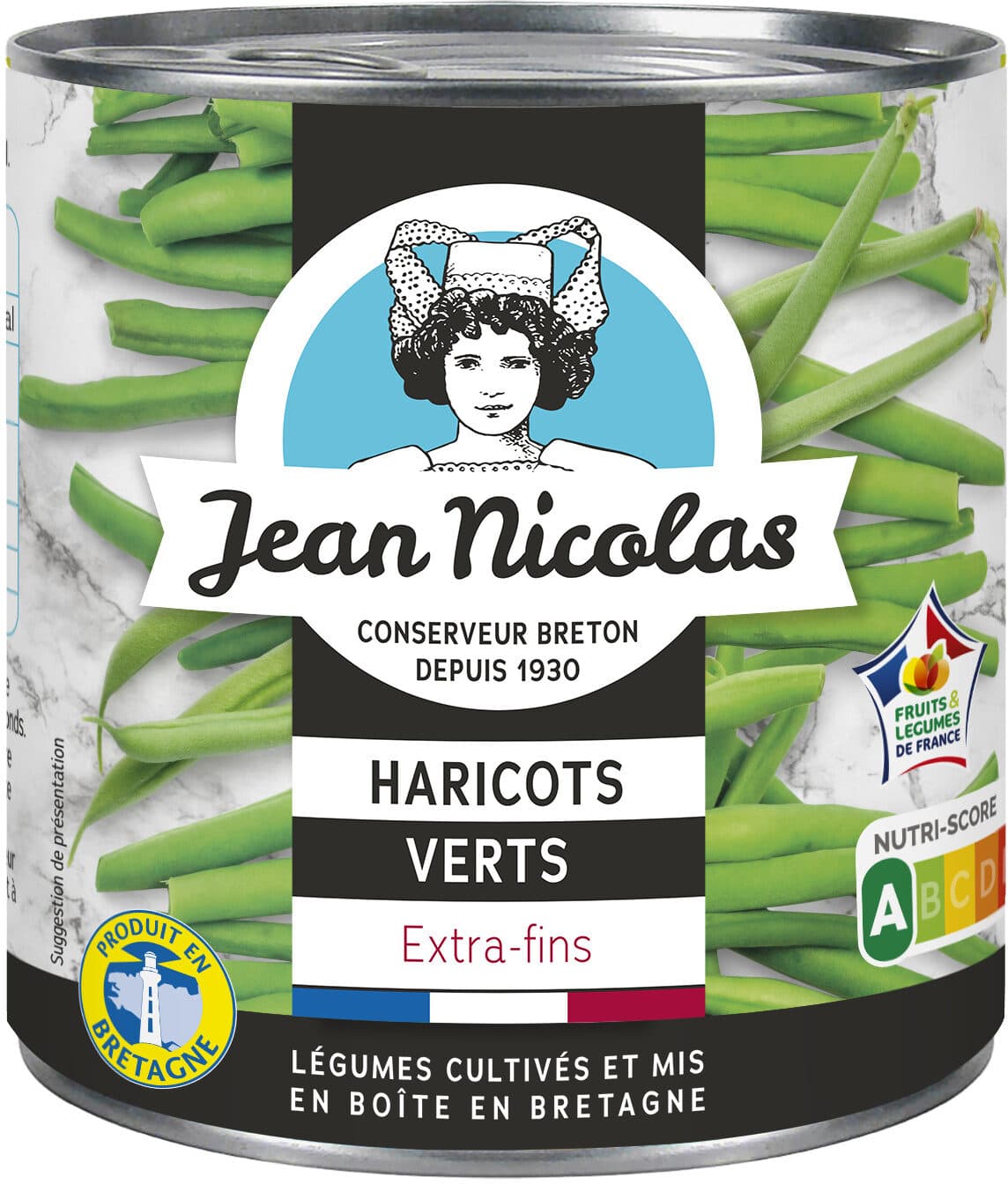 Jean nicolas Haricots verts extra fins packshot