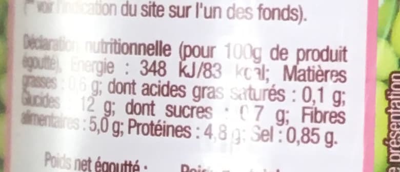 Jean nicolas Tripack 1/4 flageolets packshot
