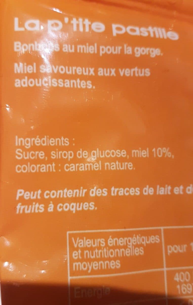 Open Food Facts Miel dur packshot