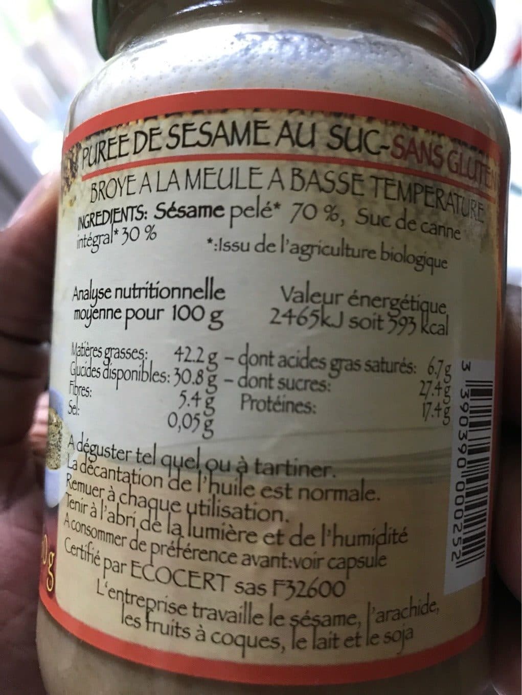 Jean Herve Sesame packshot