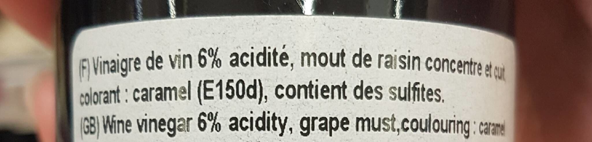 Petits Gourmets vinaigre balsamique de Modene packshot