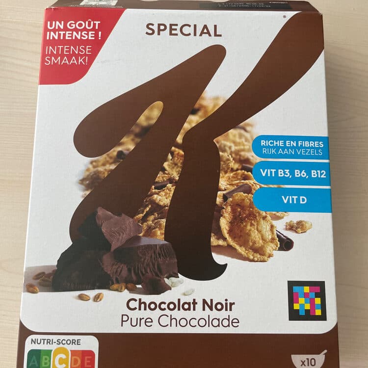 Kellogg's Céréales Special K Kellogg's Chocolat Noir packshot