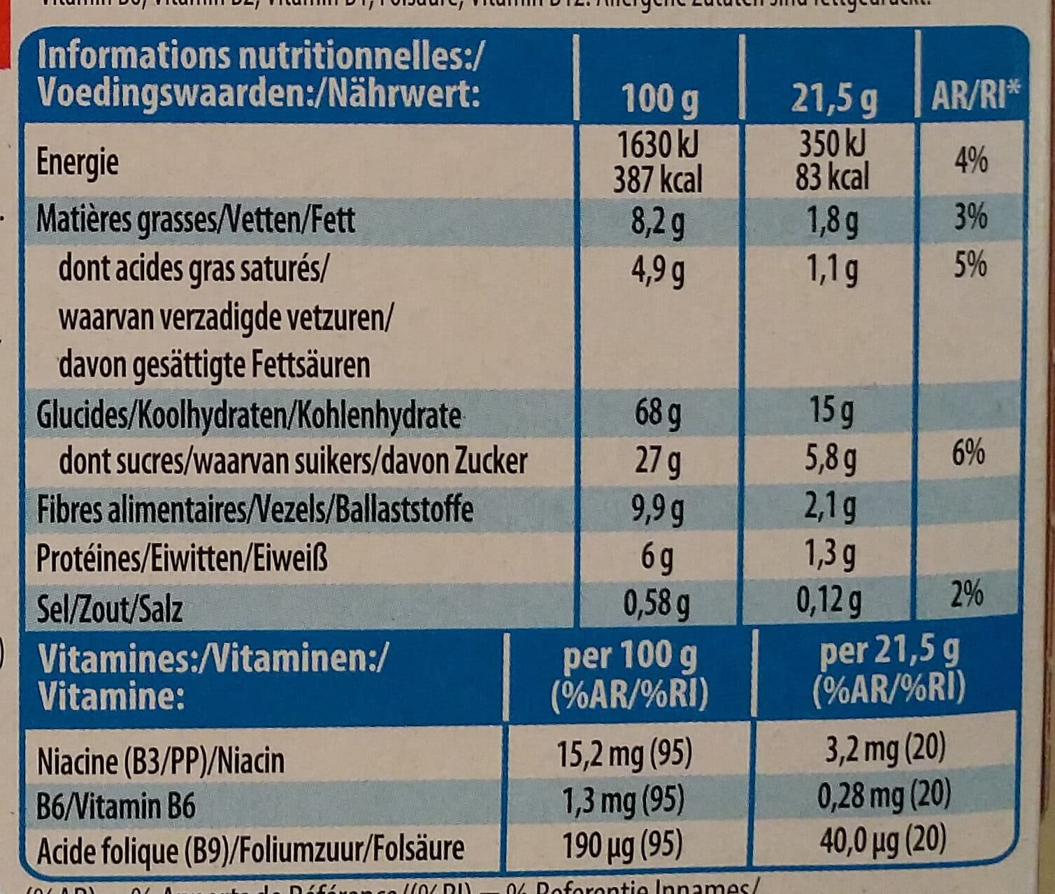 Kellogg's Spécial K Barres Croustillantes fruits rouges packshot