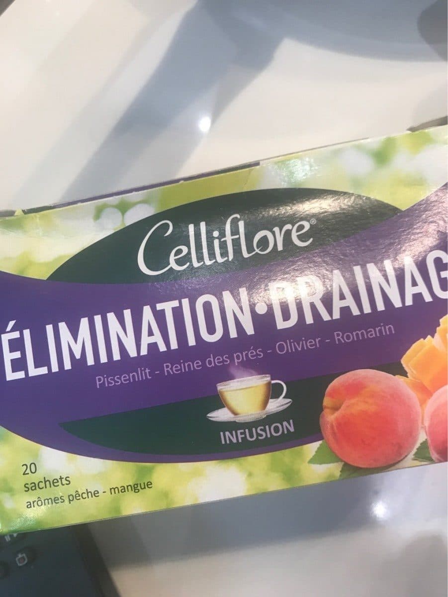 CelliFlore Juva Santé Celliflore Tisane Elimination-drainage 20 Sachets packshot
