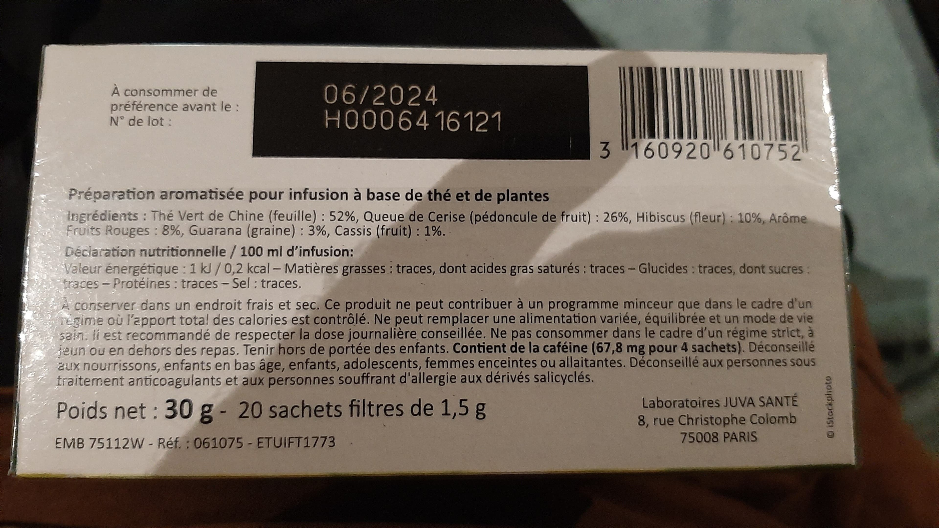 Celliflore 20ST Infusion Minceur Efficacite Prouvee packshot