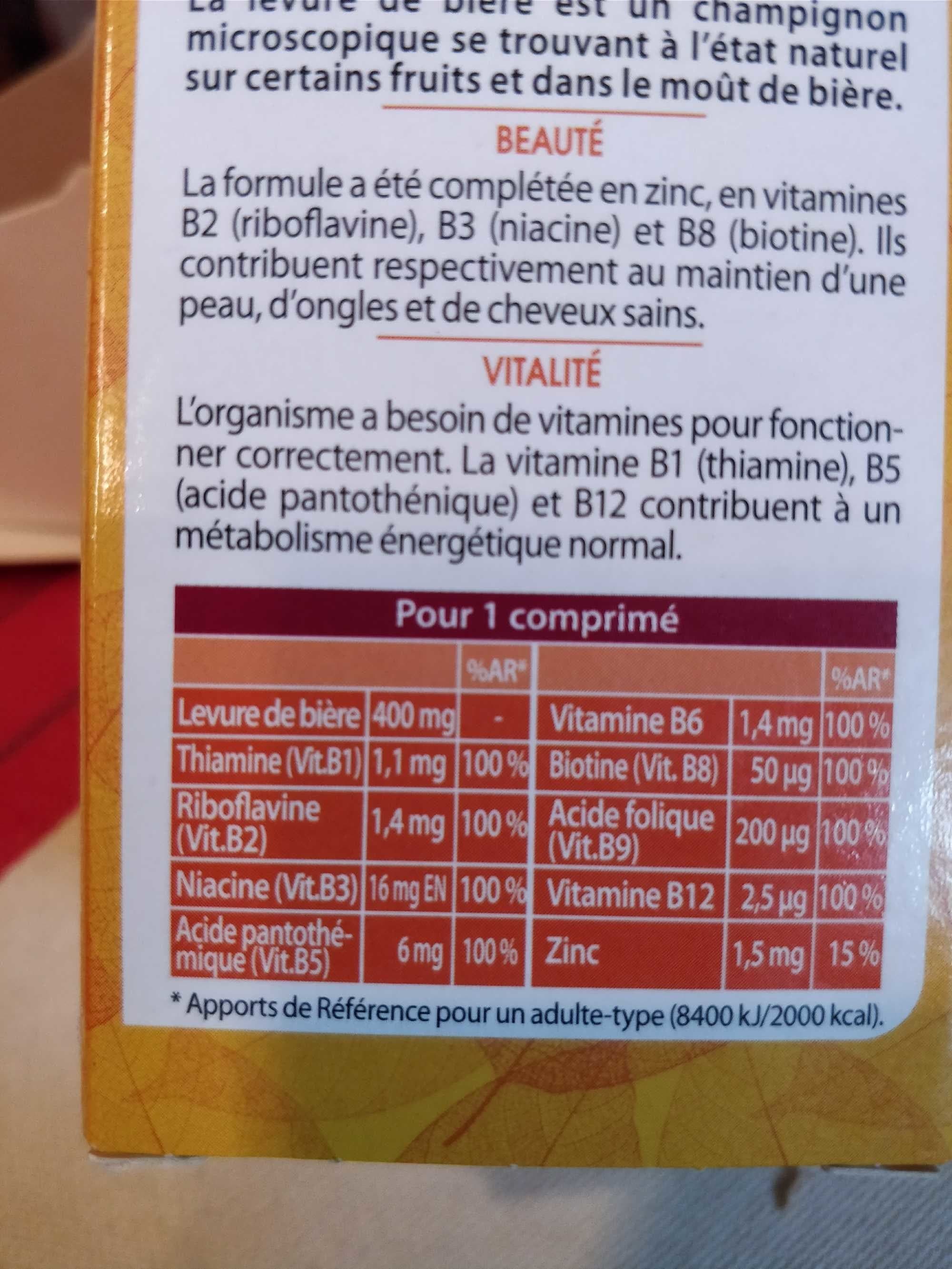 Juvamine Levure De Biere Juvaflorine packshot