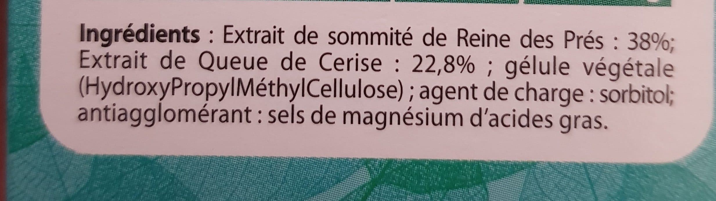 Juvamine Juvamine Phyto Queue De Cerise - Reine Des Prés (50 Gélules) packshot