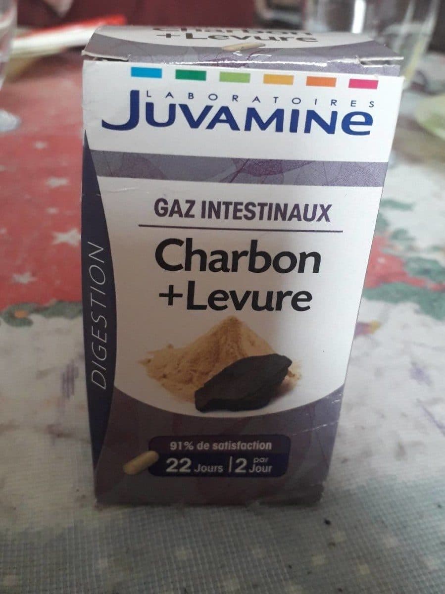 Juvamine Juvamine Phyto - Charbon + Levure - Gaz Intestinaux - 45 Gélules packshot