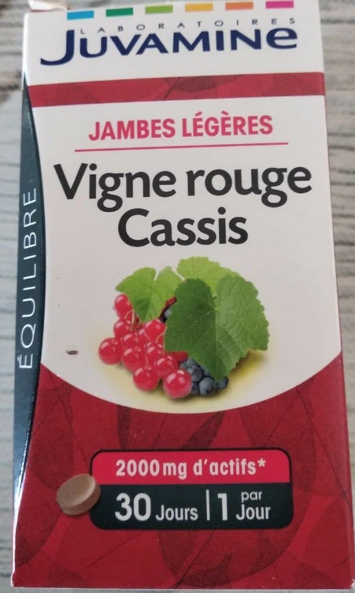 Juvamine Vigne rouge cassis packshot