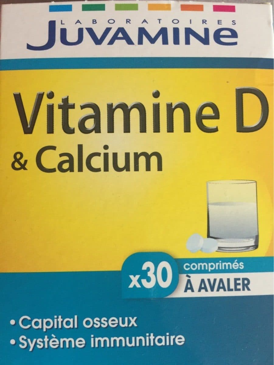 Juvamine Juvamine Vitamine D & Calcium packshot