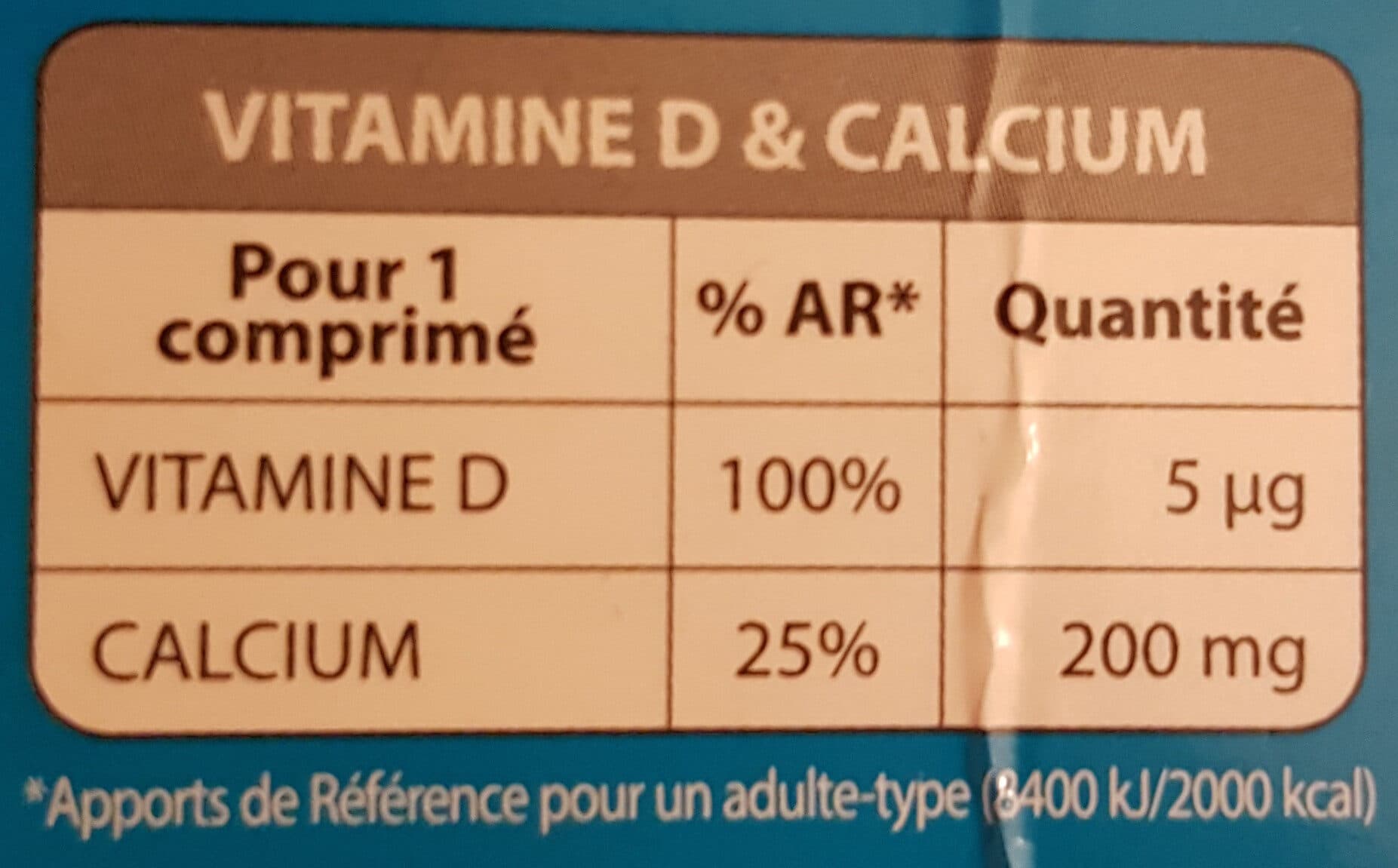 Juvamine Juvamine Vitamine D & Calcium packshot