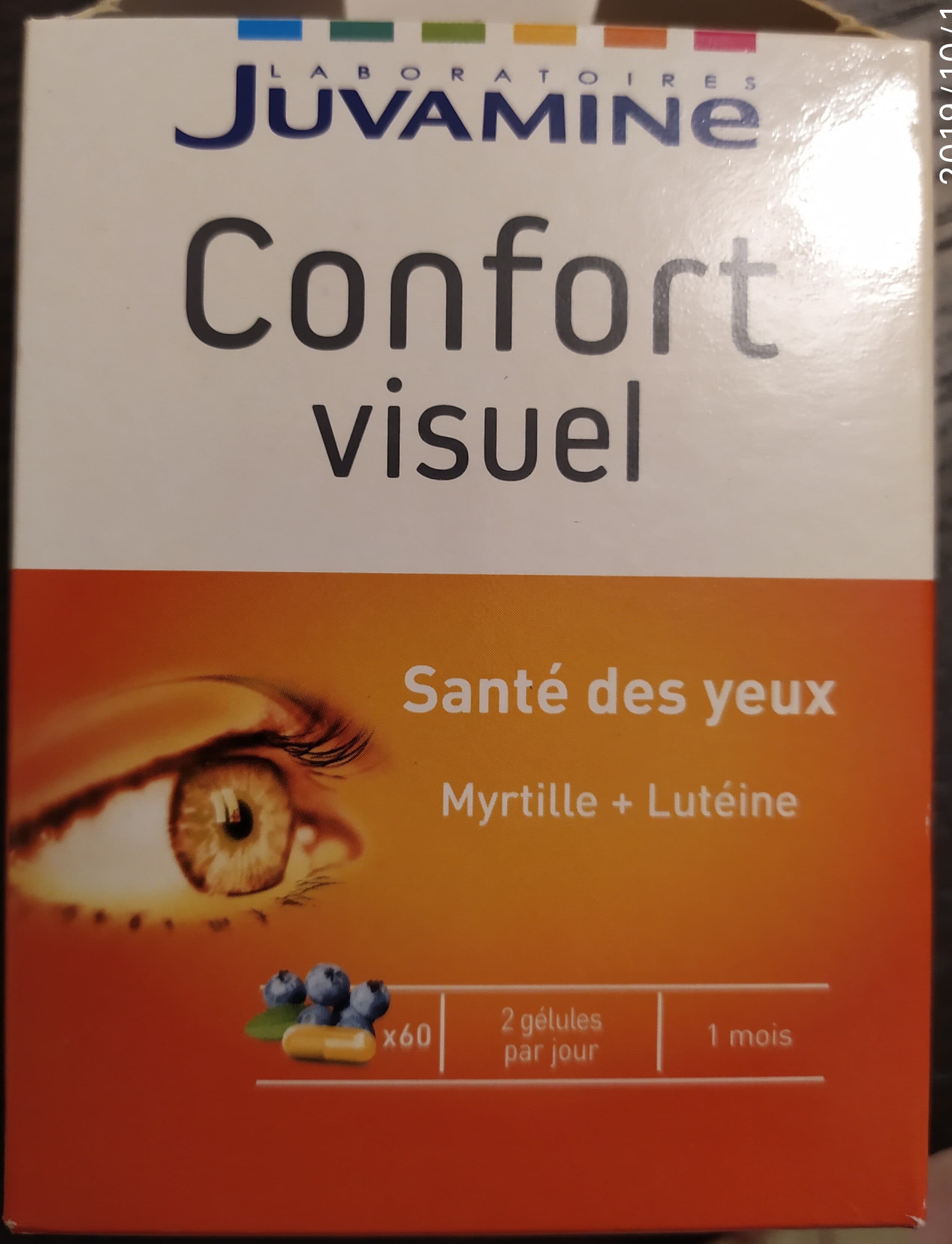 Juvamine Juvamine Confort Visuel Santé Des Yeux packshot