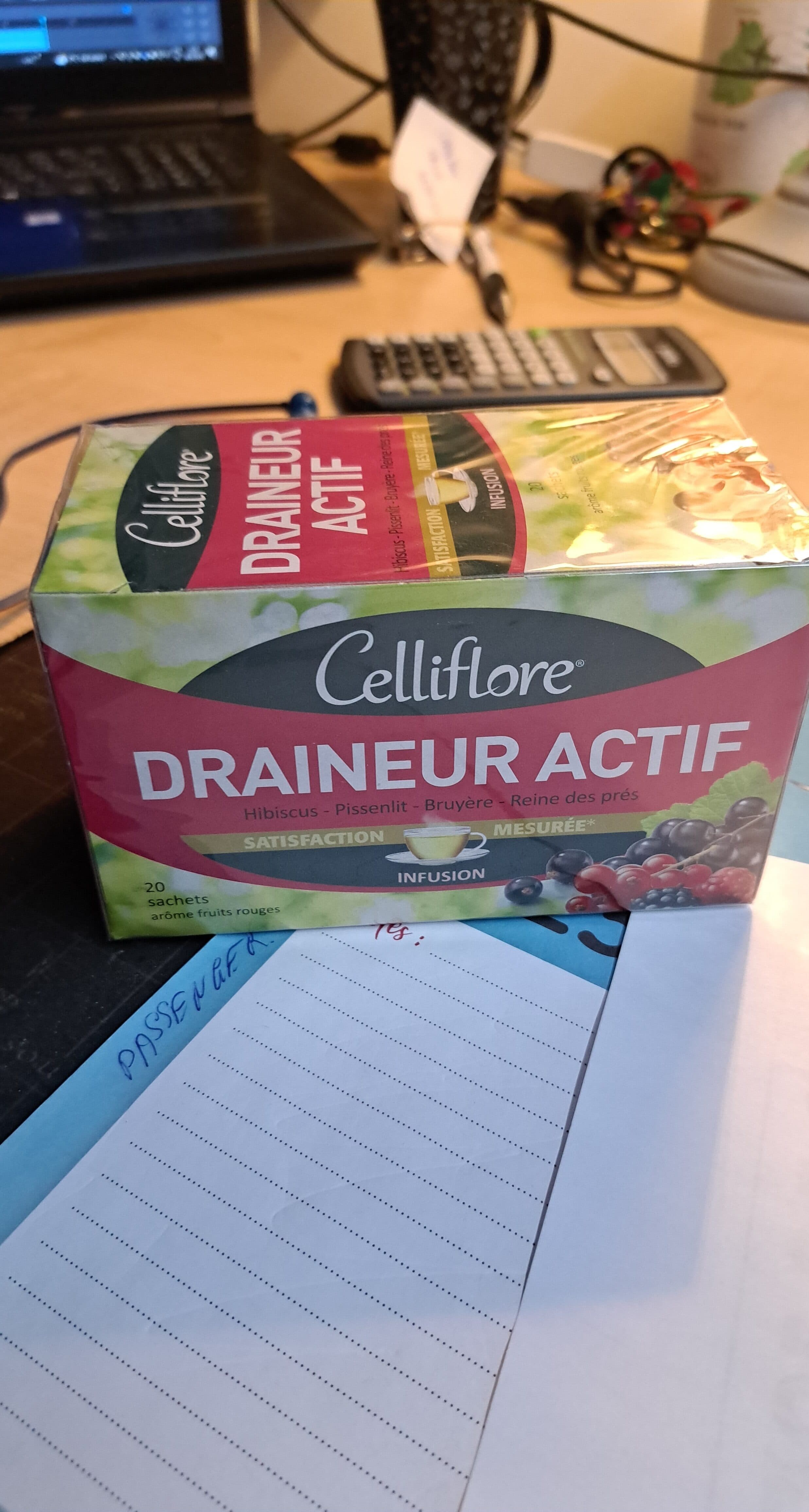 Celliflore Draineur Actif packshot