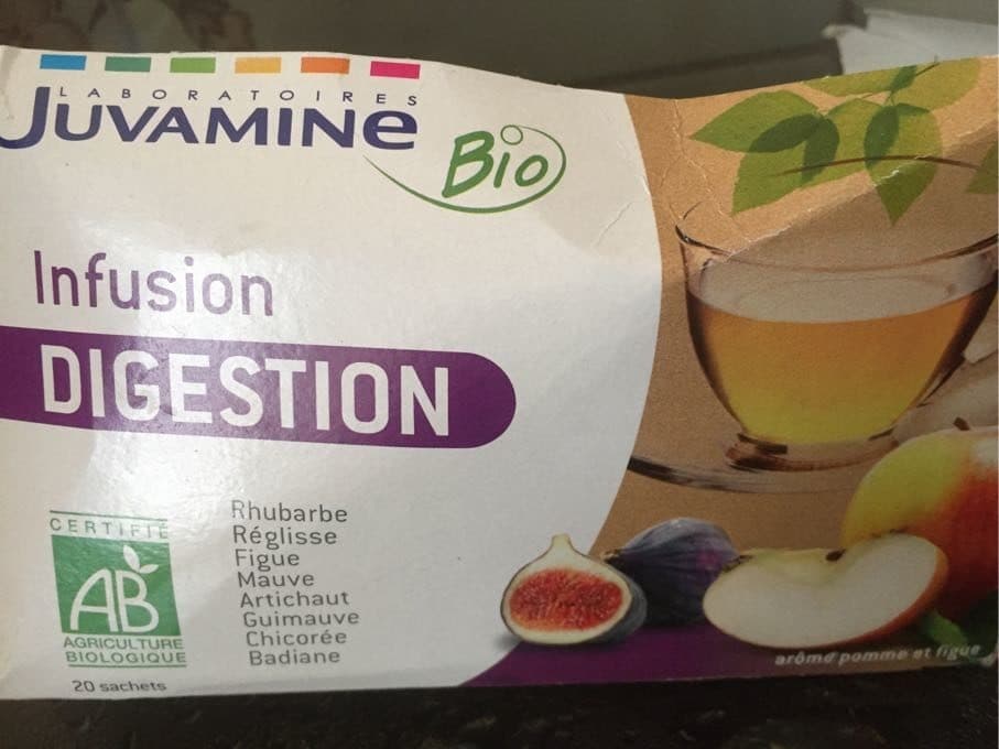 Juvamine Juvamine Bio Infusion Digestion 20 Sachets packshot