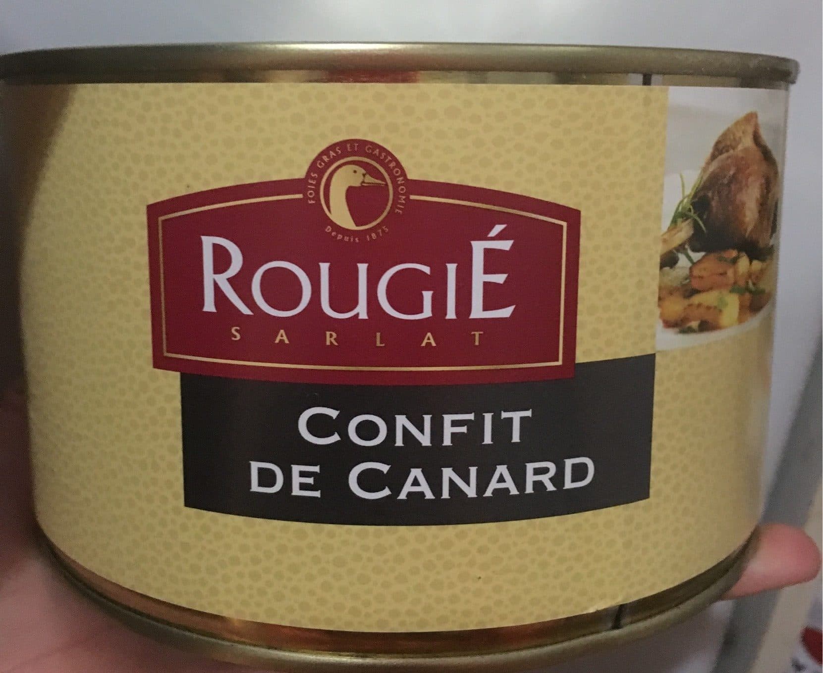 Rougié Confit de canard packshot